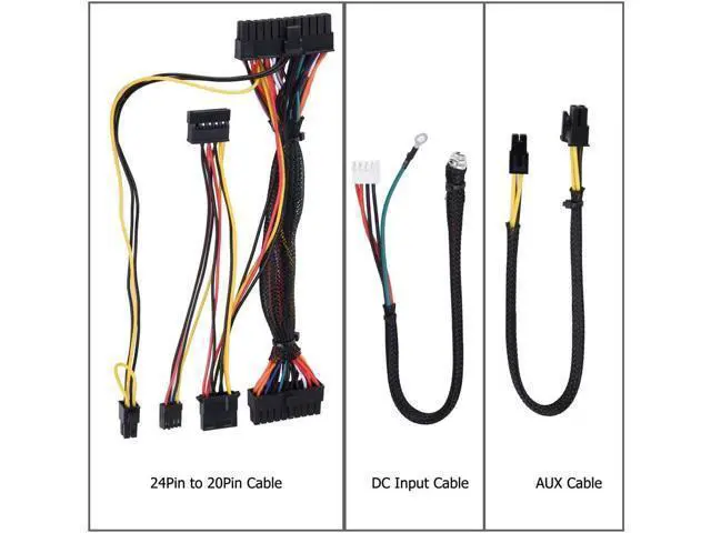 Alt view image 6 of 7 - Thincol PC Power Supply Module DC 12V Input 300W Output, PC PSU Power Provide Module with 24Pin ATX/DC Input/SATA for Mini-ITX and 1U Case POS Network Server Set-Top Boxes