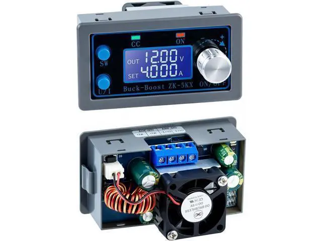 Alt view image 7 of 7 - DC DC Buck Boost Power Converter CC CV 0.6-36V 5A 5V 6V 12V 24V Power Module Adjustable Voltage Regulated Laboratory Power Supply