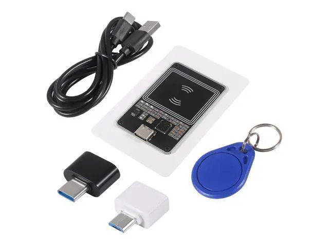 Alt view image 3 of 5 - AITRIP 2Sets PN532 V2.0 NFC RFID Wireless Module V3 User Kits Reader Writer Mode IC S50 Card PCB Attenna I2C IIC SPI HSU Type C Interface for Arduino Raspberry Pi