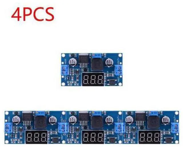 Main image of LM2596 DC-DC Step-Down Module Input 25V-40V Output 1.25V-37V Electronic Voltage Stabilizer 3A Buck Converter With Displa(4PCS)