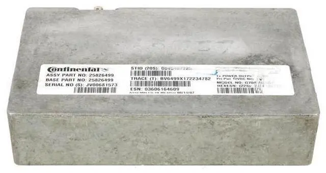 Main image of 2007-2008 Chevrolet GMC Communication On Star Control Module Part 25826499 OEM