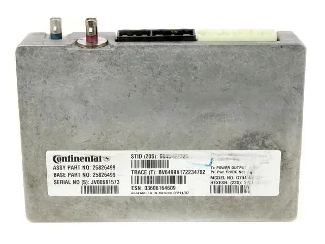 Alt view image 5 of 5 - 2007-2008 Chevrolet GMC Communication On Star Control Module Part 25826499 OEM