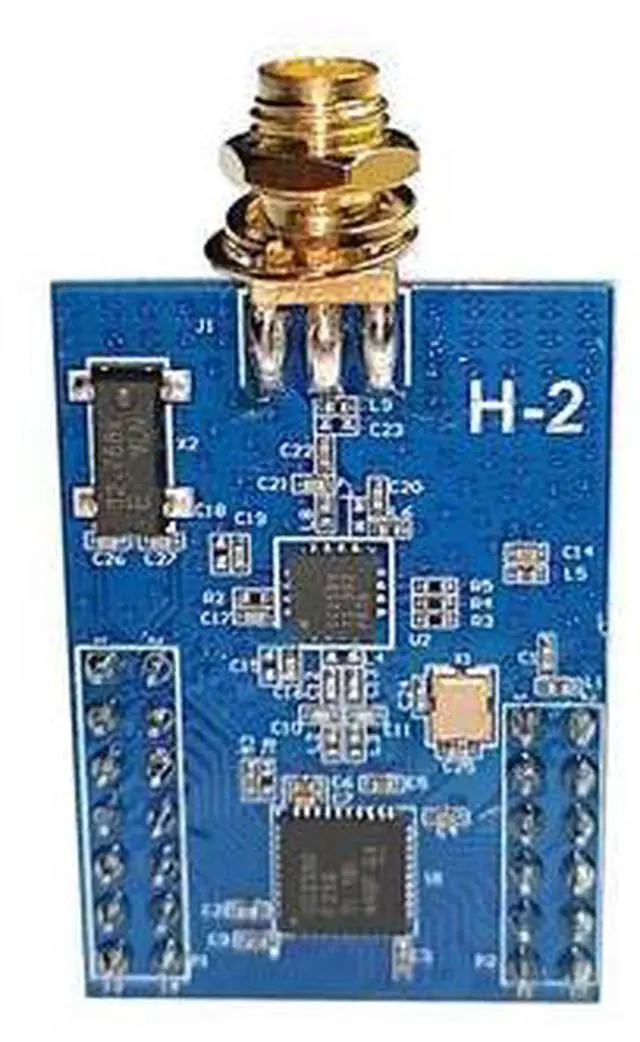 Main image of H-2 Technik Zigbee Development Module CC2530&CC2591, UART to Zigbee Firmware, DC3.3V, IO ports, AT configurable e.g. Coordinator/Router/Terminal, Transmission power, 3dBi Antenna included