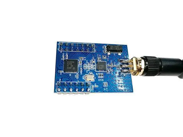 Alt view image 2 of 5 - H-2 Technik Zigbee Development Module CC2530&CC2591, UART to Zigbee Firmware, DC3.3V, IO ports, AT configurable e.g. Coordinator/Router/Terminal, Transmission power, 3dBi Antenna included