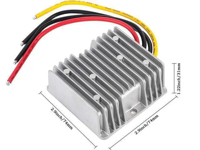 Alt view image 7 of 7 - DC 12V Step Up to 24V Boost Converter 5A 120W DC Voltage Regulator Power Converter Adapter Waterproof Module Transformer for Golf Cart Club Car LED Light