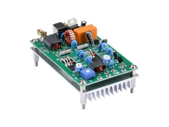 Alt view image 3 of 3 - DC 12-13.8V 30W Short Wave Amplifier Board CW SSB Linear HF Power Amplifier Audio Amplifier Module DC 5.5X2.1mm Interface