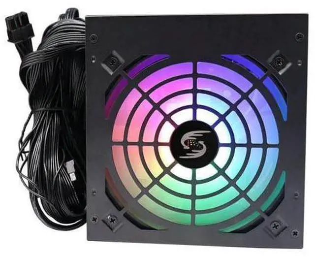 Main image of 500W 24pin ATX Computer Power Supply RGB Fan 110v 220v PSU 500W Gaming Power Supply Lower Energy Consumption High Efficiency