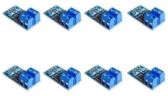 Main image of 8pcs Trigger Switch Drive Module DC 5V-36V 400W PWM Regulation Electronic Switch Control Board High-Power MOS Tube Field Effect