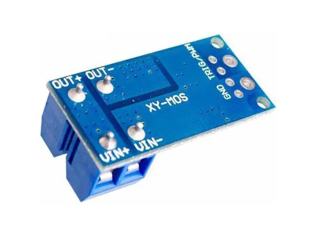 Alt view image 2 of 3 - 8pcs Trigger Switch Drive Module DC 5V-36V 400W PWM Regulation Electronic Switch Control Board High-Power MOS Tube Field Effect