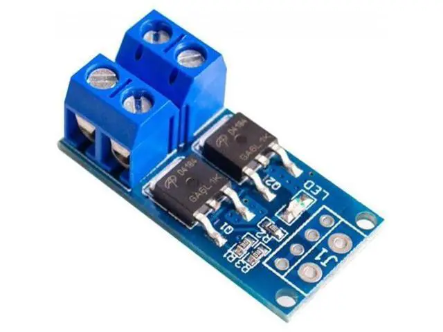 Alt view image 3 of 3 - 8pcs Trigger Switch Drive Module DC 5V-36V 400W PWM Regulation Electronic Switch Control Board High-Power MOS Tube Field Effect