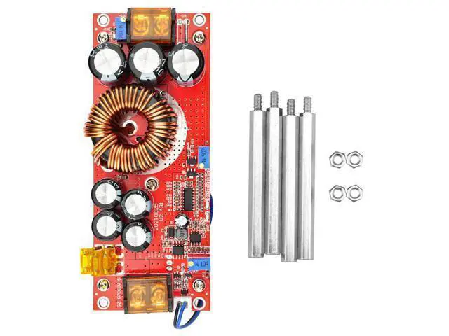Alt view image 2 of 3 - DC 10V~60V to DC 12V~90V 40A Boost Converter Adjustable Voltage Regulator Power Supply Module Constant Voltage/Current Board