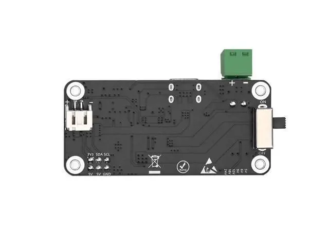 Alt view image 4 of 5 - Uninterruptible Power Supply HAT for Raspberry Pi Zero Series, 5V Stable Output, Solar Charging (5V24V), Ba-ttery Monitoring via I2C,Low-Power UPS Expansion Module