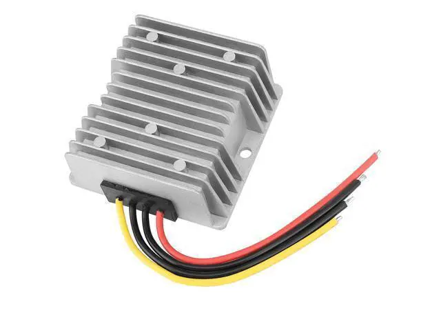 Alt view image 3 of 5 - DROK Boost Buck Converter 9V-36V to 12V 10A 120W Aluminium Shell Waterproof Auto Step Up Down Voltage Regulator 12V Volt Transformer for Car Audio Solar Power System LCD Television LED Display Screen