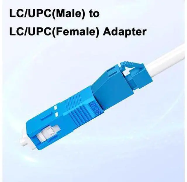 Alt view image 2 of 7 - SC to LC Adapter-Single Mode 4 Pack, 9/125um SC/UPC Male to LC/UPC Female Optical Fiber Adapter Connector for Optical Power Meter, Visual Fault Locator, Digital Communication
