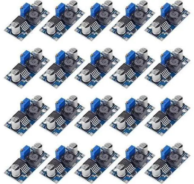 Main image of 20-Pack LM2596 LM2596S Buck Converter DC to DC Converter High Efficiency Voltage Regulator 3.0-40V to 1.5-35V DC-DC Buck Converter Step Down Module Power Supply