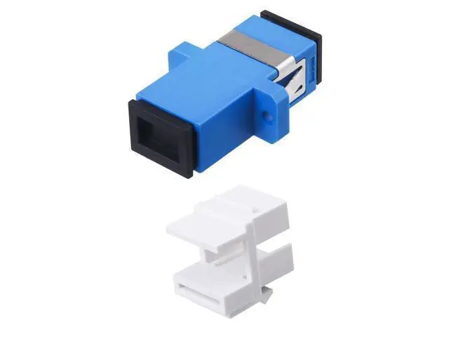 Alt view image 2 of 4 - Xunsomten -25pcs SC/UPC Fiber Coupler Keystone Jack Module for Patch Board and Wall Panel Fiber Cable Adapter SC Singlemode
