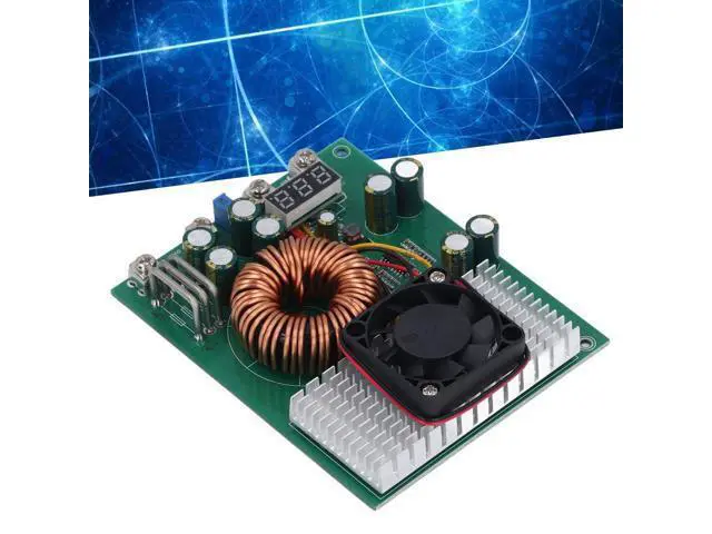 Alt view image 5 of 5 - 50A DC-DC Buck-Boost Converter 25-90V to 2.5-50V Adjustable Voltage Power Supply with Digital Display Constant Current Module for Solar Automotive Industrial Applications