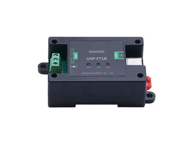 Alt view image 4 of 5 - Industrial USB to RS485 Serial Module with DC Power Isolation and Digital Isolation Chip FT232 and SP3485 chip Support Baud Rate up to 2M DIN-Rail Mounting Free Data Cable Included