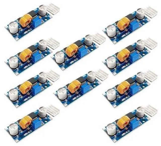 Main image of 10PCS DC-DC XL4015 Buck-Down Module Converter Max 5A 75W 4-38V to 1.25-36V Power Supply Voltage Regulator Module