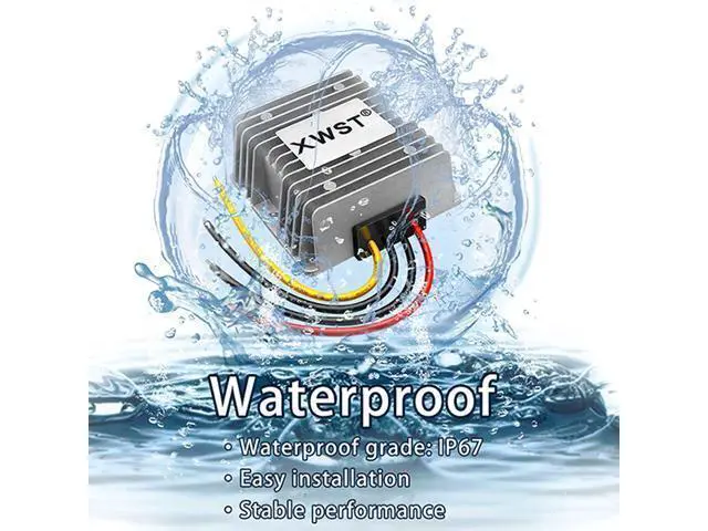 Alt view image 5 of 5 - DC DC Stabilizer 9V-36V to 24V Boost Buck Converter Power Supply 5A 120W Waterproof Voltage Regulator Stabilizer Auto Step Up Down 24V Volt Transformer Module