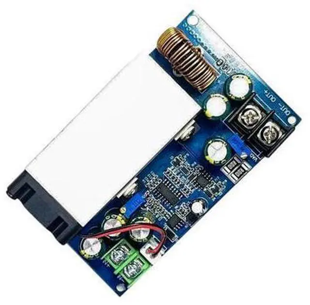 Main image of 600W High Power Cc Cv Adjustable Step-Down Supply Module with Fan DC-DC 12-75V to 2.5-60V Buck Converter New 2026 for Reliable Electronic Component, Precision, Stable Performance