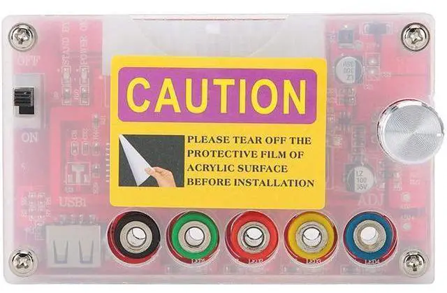 Main image of Power Supply Breakout Board, Adjustable Compatible Electronic Safe 24Pin Power Supply Breakout Board for ATX Power Supply for Most People