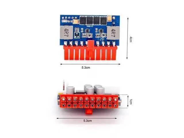 Alt view image 4 of 5 - DC Input DC-ATX 120W 20pin Power Supply Module Switch Pico PSU Auto Mini ITX High DC-ATX Power Module ITX