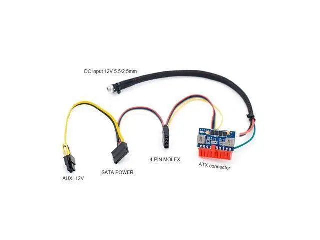 Alt view image 5 of 5 - DC Input DC-ATX 120W 20pin Power Supply Module Switch Pico PSU Auto Mini ITX High DC-ATX Power Module ITX