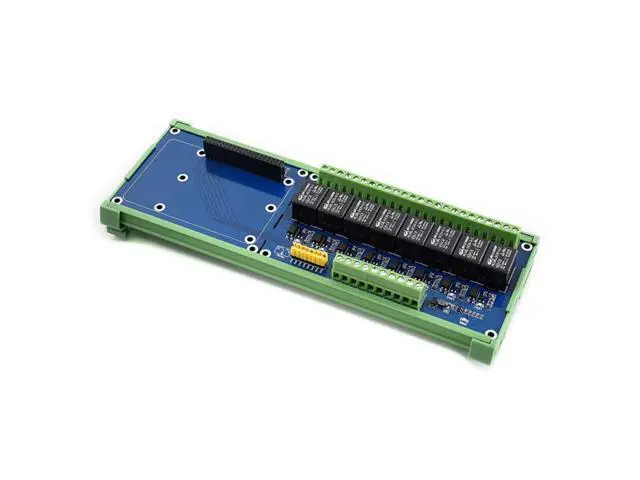Alt view image 3 of 5 - Coowell Raspberry Pi 8 Channel Relay Module HAT for Raspberry Pi 4B+ 4B 3B+ 3B 2B+ Zero W WH Jetson Nano Help The Pi to Control Home Appliances