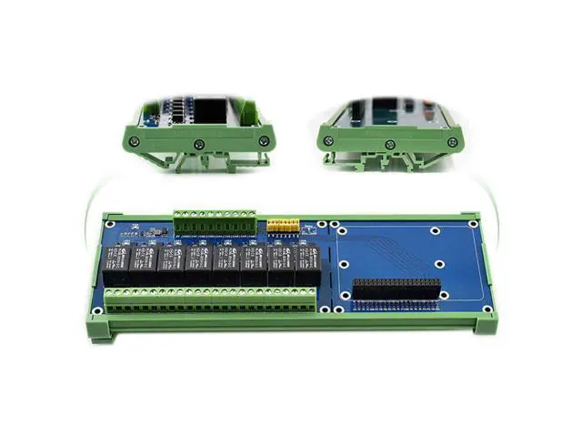 Alt view image 4 of 5 - Coowell Raspberry Pi 8 Channel Relay Module HAT for Raspberry Pi 4B+ 4B 3B+ 3B 2B+ Zero W WH Jetson Nano Help The Pi to Control Home Appliances