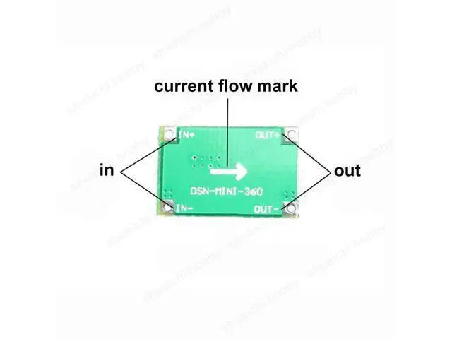 Alt view image 5 of 5 - 10PCS Step-down Power Supply Module DC 4.75-23V to 1-17V Mini Synchronous Rectification Voltage Regulator Unit for RC Airplane