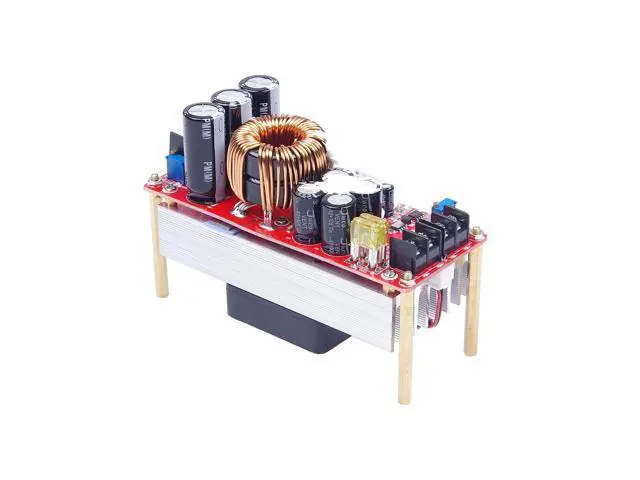 Alt view image 2 of 5 - KNACRO DC 1500W 30A DC Boost Voltage Converter 10V-60V to 12V-80V Step-up Power Supply Module Regulator Controller Constant Volt/Amp Car Regulated Laptop Battery Charger LED Driver
