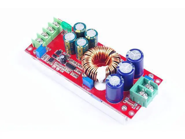 Alt view image 5 of 5 - KNACRO DC 1500W 30A DC Boost Voltage Converter 10V-60V to 12V-80V Step-up Power Supply Module Regulator Controller Constant Volt/Amp Car Regulated Laptop Battery Charger LED Driver