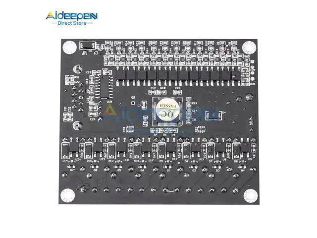 Alt view image 2 of 2 - PLC Programmable Controller DC 24V Relay Module FX1N-20MR With Base Industrial Control Board Programmable Logic Controller