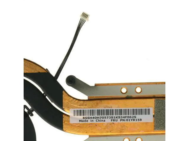 Alt view image 3 of 4 - CPU Cooling Fan Heatsink Thermal Module for ThinkPad X1 Carbon 2018 (6th Gen) UMA Type 20KH 20KG, FRU 01YR159 01YR203 01YR204
