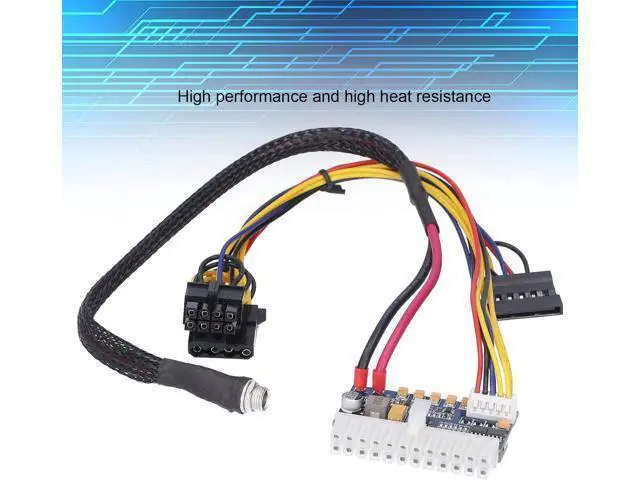 Alt view image 2 of 7 - Crisist LD?A250WL Power Adapter, High Heat Resistance 250W Power Adapter for Desktop Computer for Small ATX Boards