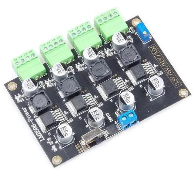Main image of KNACRO LM2596 DC DC Converter Multi Channel 3.3V 5V 12V ADJ (Vin-1) Adjustable Output Switching Power Supply Step-Down Power Supply Module