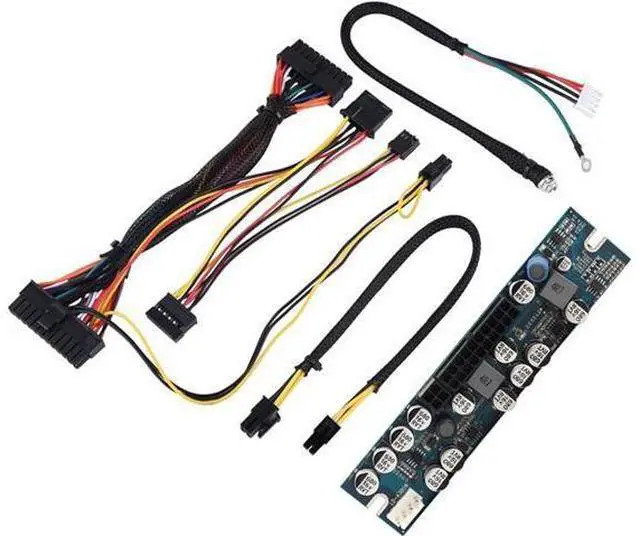 Main image of PC Power Supply Module DC 12V Input 300W Output, PC PSU Power Provide Module with 24Pin ATXDC InputSATA for Mini-ITX and 1U Case POS Network Server Set-Top Boxes