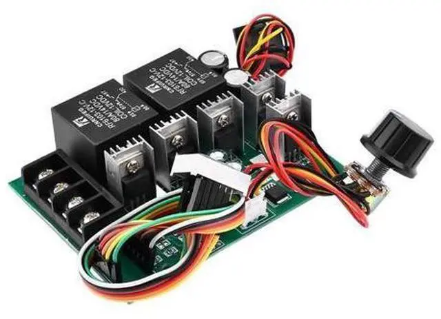 Main image of New 2026 DC Motor Speed Controller DC 10V-55V LED Display Adjustable Drive Module Input MAX 60A 12V 24V 36V 48V