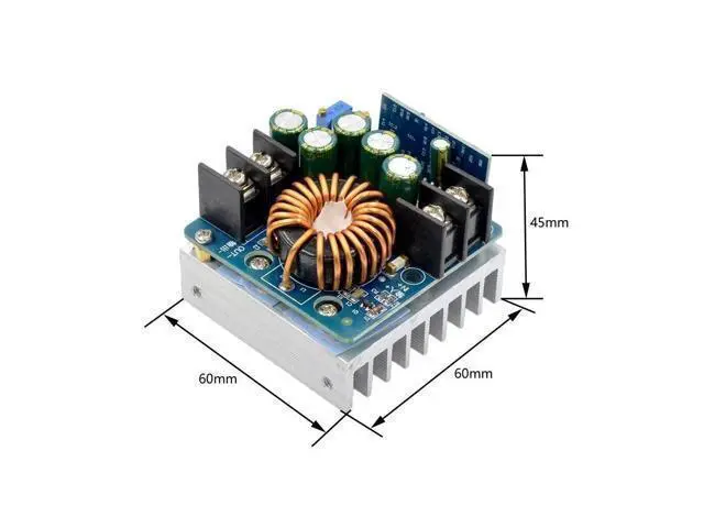 Alt view image 4 of 5 - DONGKER SZ-BK0612 Step Down Module,DC-DC 10.5V-60V to 0-45V Buck Power Supply Module 400W Electronic Voltage Stabilizer