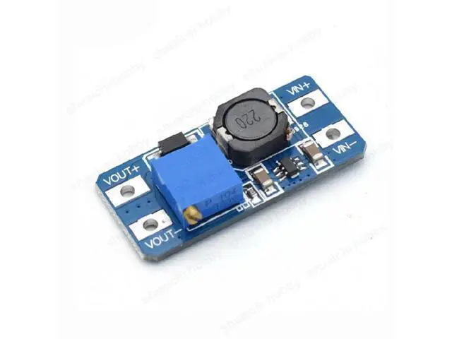 Alt view image 2 of 5 - 10PCS Adjustable Wide Output Voltage 5-25V Boost Module DC-DC High-efficiency Step-up Circuit Board for Mini RC Airplane Model