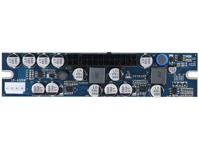 Alt view image 7 of 7 - fosa PC PSU DC 12V Input 300W Computer Power Supply Module with 24Pin Connect/AUX/SATA Cable for Mini Computers, ITX Case, Network Servers, AD Machines, Bank Terminals, Mining Machines, etc.
