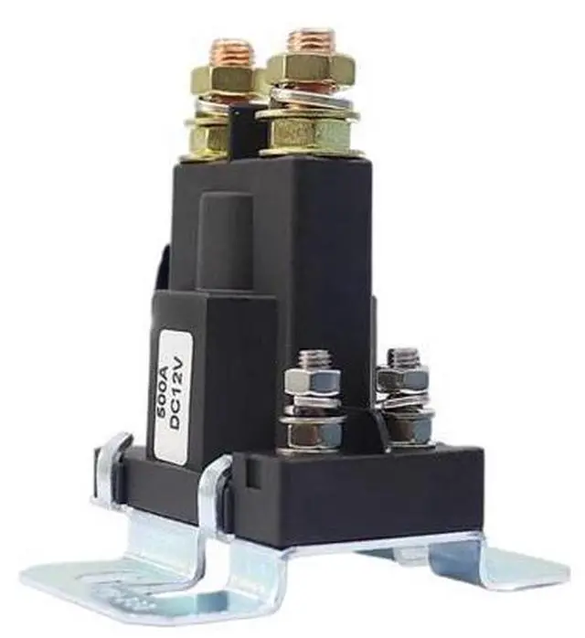 Main image of High Current Dual Battery Isolator Relay 4 Pin 12V AMP 500A Car Starter 24V Auto Power Switch Start Contactor Latching Relay (Color : 24V DC)