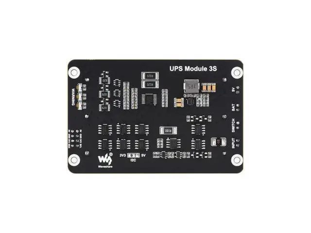 Alt view image 2 of 5 - Uninterruptible Power Supply UPS Module for for Raspberry Pi 4B+ 4B 3B+ 3B 2B+ Zero W WH Jetson Nano Supports Charging and Power Output at The Same Time 3S & 5V 5A Output