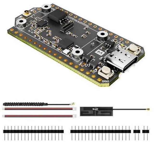 Main image of Heltec V4 ESP32 LoRa Development Board Without OLED ESP32-S3 27dBm High Power SX1262 Chip for Meshtastic Devices Arduino LoRaWAN WiFi IoT Wireless Communication Lora Module Standard no presoldered
