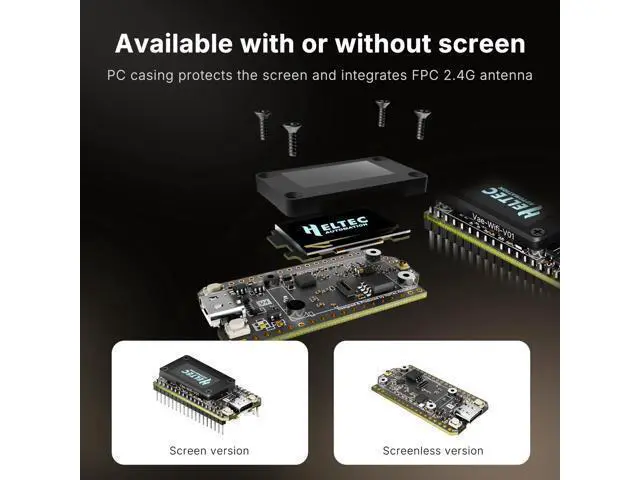 Alt view image 3 of 5 - Heltec V4 ESP32 LoRa Development Board Without OLED ESP32-S3 27dBm High Power SX1262 Chip for Meshtastic Devices Arduino LoRaWAN WiFi IoT Wireless Communication Lora Module Standard no presoldered