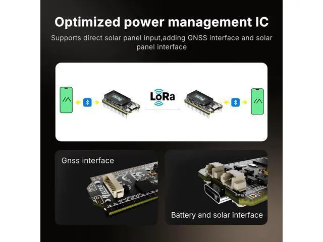 Alt view image 4 of 5 - Heltec V4 ESP32 LoRa Development Board Without OLED ESP32-S3 27dBm High Power SX1262 Chip for Meshtastic Devices Arduino LoRaWAN WiFi IoT Wireless Communication Lora Module Standard no presoldered
