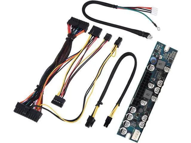 Alt view image 2 of 7 - PC Power Supply Module DC 12V Input 300W Output, PC PSU Power Provide Module with 24Pin ATXDC InputSATA for Mini-ITX and 1U Case POS Network Server Set-Top Boxes
