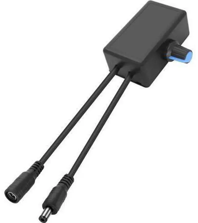 Main image of DC5521 Fan Speed Control Regulator,DC 5.5mmx2.1mm Male Output to Female Input Fan Speed Control Knob PWM Adjust Wind Speed Module for 5-24V Fans, Motors, and Water Pumps