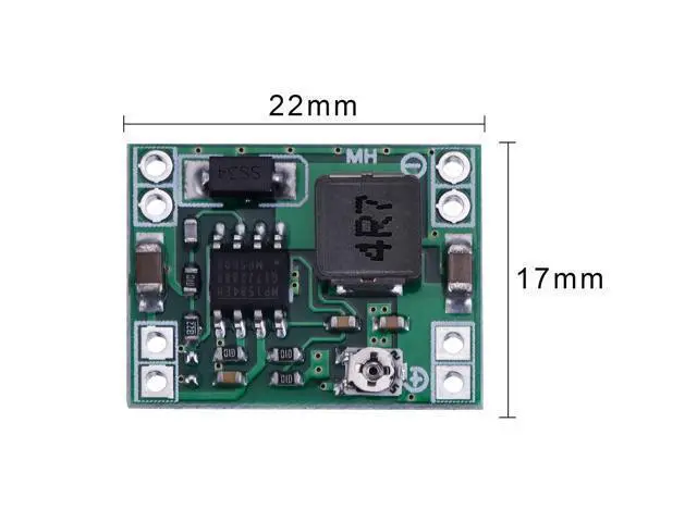 Alt view image 2 of 5 - EBOOT Mini MP1584EN DC-DC Buck Converter Adjustable Power Module 24V to 12V 9V 5V 3V(24 Pack)